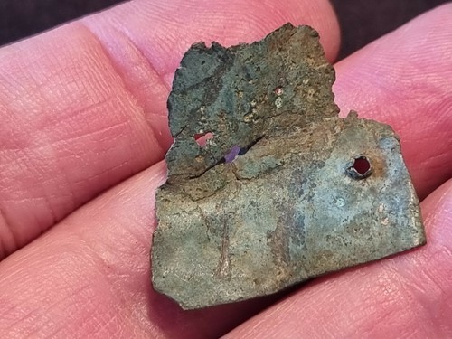 Viking copper alloy buckle plate from Brampton. A must read description LA167t