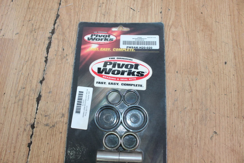 1996 - 2004 Honda XR250R Swingarm Bearing Rebuild Kit / Pivot Works - Image 2 of 4