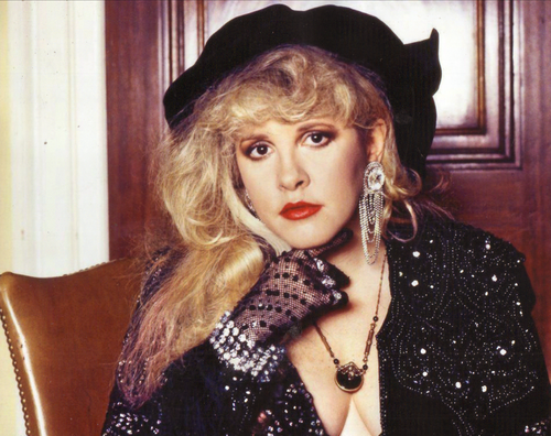 Stevie Nicks Fleetwood Mac Hochglanz 8x10 Farbfoto