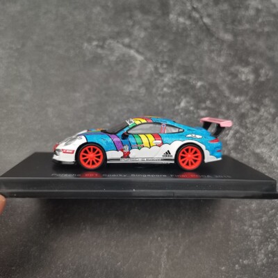Spark 1/64 Porsche 911 991 PCCA 2015 Singapore #88 car model Spark 1/64 Porsche 911 991 PCCA 2015 Singapore #88 car model