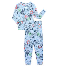 Marvel Avengers Super Hero Action Boys 2 Piece Sleepwear Pajama Set Size 4 NEW