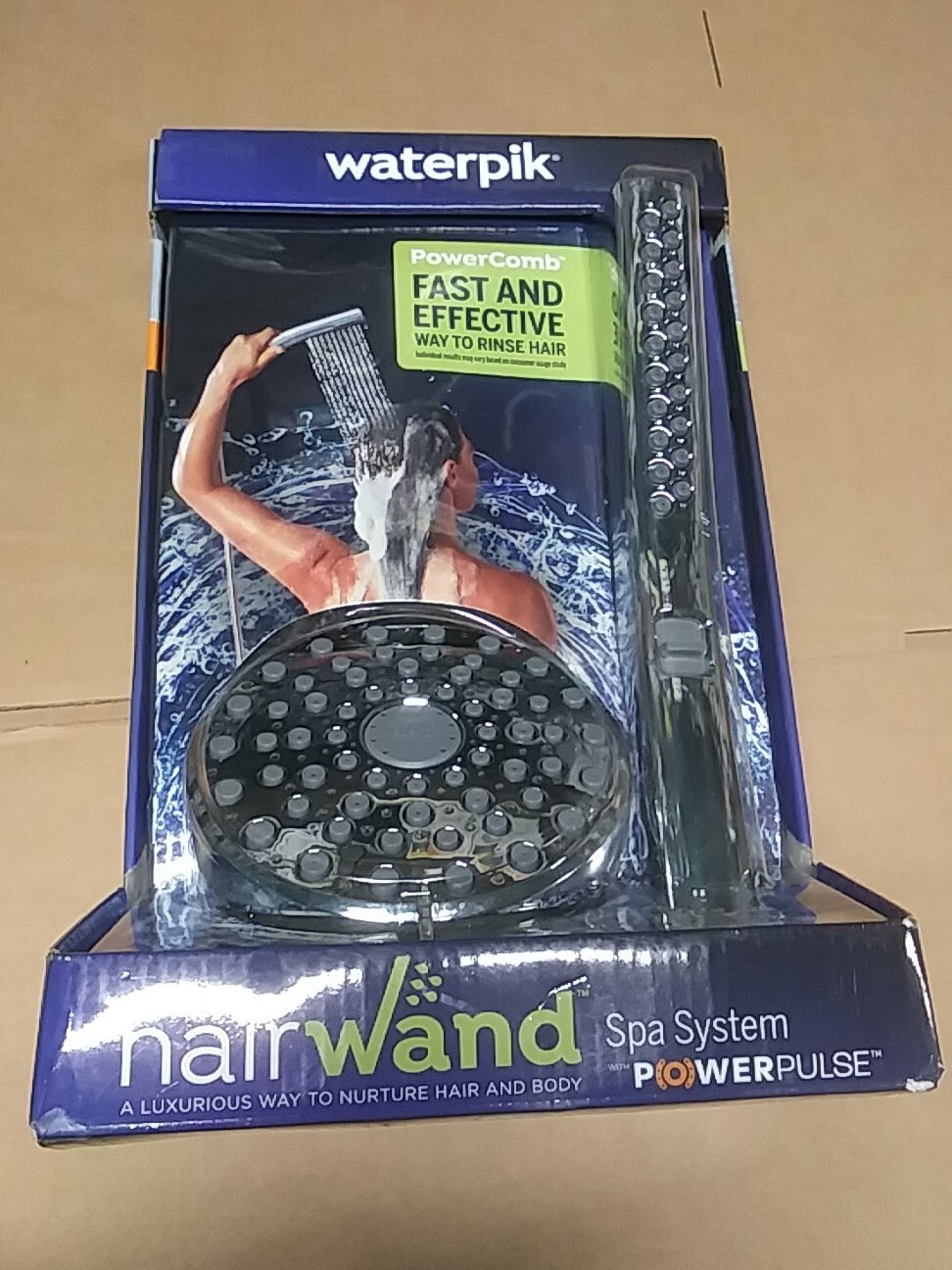 Waterpik YBW933E/SBW383ME Handheld Shower Head Chrome SMT Duty Free