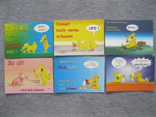 6 x Hösti-Card lustige Postkarte Humorkarte ...