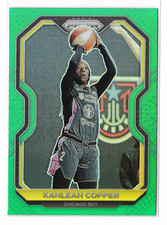 2021 Prizm WNBA Green Prizm #50 Kahleah Copper Chicago Sky Rutgers