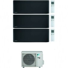 CLIMATIZZATORE DAIKIN STYLISH TOTAL BLACK TRIALSPLIT 9000+9000+12000+3MXM52M/N 