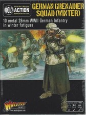 Bolt Action WW2 German Grenadier Squad Winter NIB NEW Warlord Games