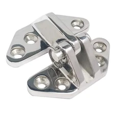 Marine Grade 316SS Hatch Hinge 2-3/4" x 2-3/4" Heavy Duty Casting for Boats/RVs