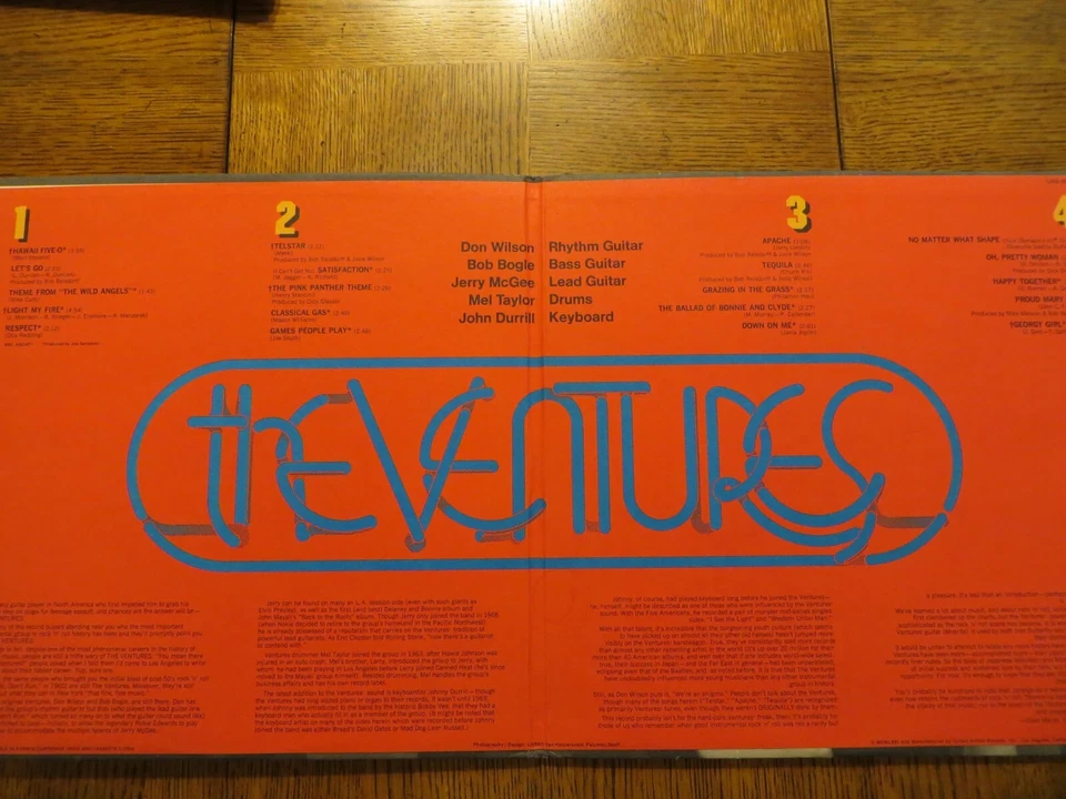 The Ventures – The Ventures - 1971 - United Artists UXS-80 Vinyl LP EX/EX!!! - Image 2 of 4