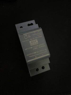 MeanWell HDR-30-12 DIN Rail Switching Power Supply 30W 12V 2A