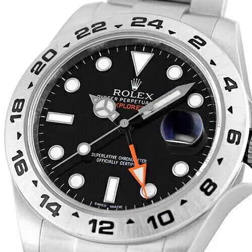 Rolex Explorer II Black Dial Steel Watch 216570 Stainless 2015 as New w Box - Picture 2 of 8