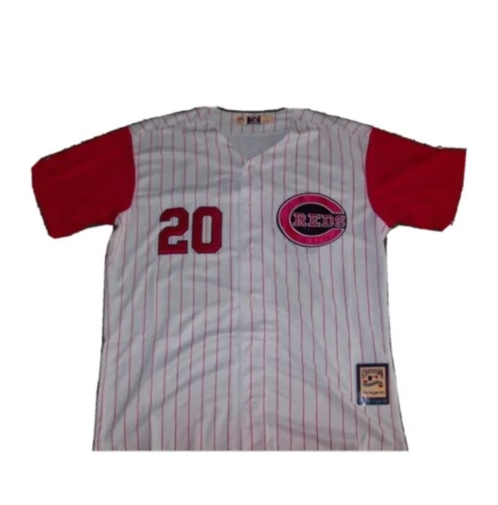 "Jersey Frank Robinson Cincinnati Reds, nuevo con etiquetas, mediano para hombre (46), 23"" pit-to-pit". Foto 2 de 4