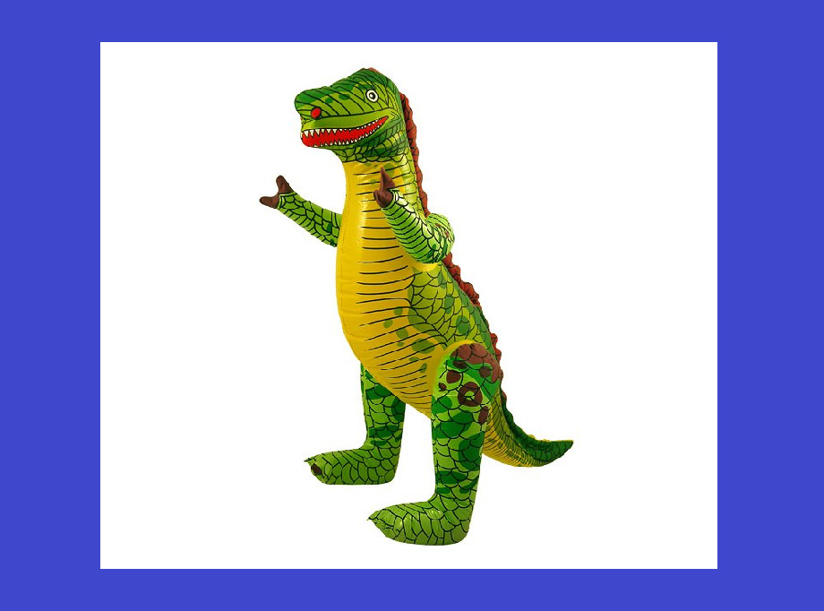 Inflatable Dinosaur 76 cm Party Blow Up T-Rex