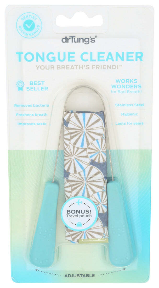 drTungs Металлический скребок для чистки языка из нержавеющей стали 1 упаковка 3790₽