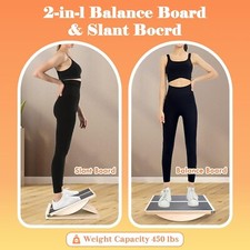 Adjustable Incline Board and Calf Stretcher, Slant Board
