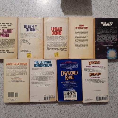 9 x Libros Philip Jose Farmer Vintage Años 70 y 80 Libros de bolsillo - Imagen 7 de 19