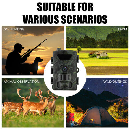 4K 60MP 4G LTE Wireless Cellular Trail Camera Wildlife Game with EU SIM Card UK - Picture 15 of 22
