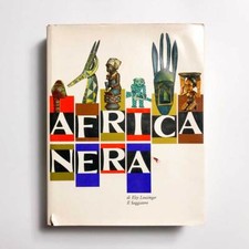 Libro Illustrato Africa nera Elsy Leuzinger Il saggiatore 1960