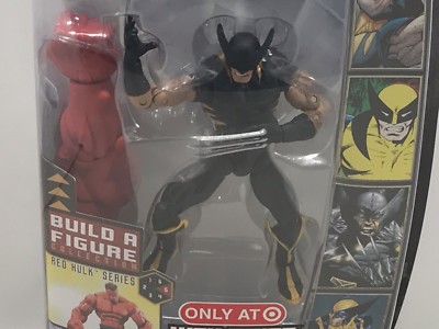 Marvel Legends Red Hulk Build A Figure Black Suit Spider-Man Exclusive