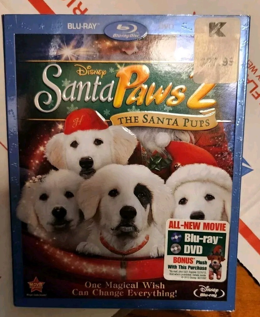 Walt Disney's Santa Paws 2 Blu-ray & DVD Set