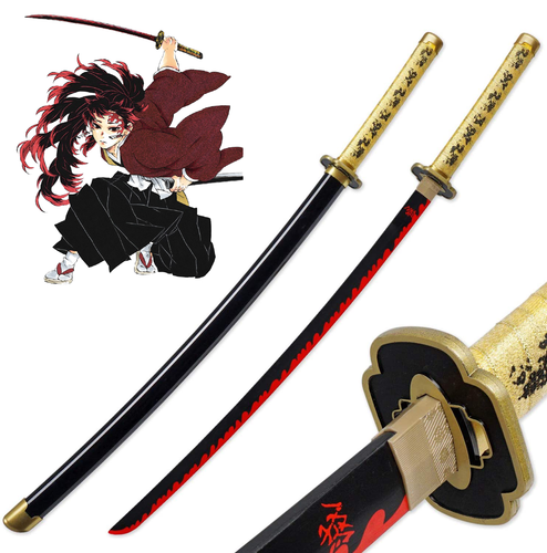 FEENOMENN Katana Yoriichi Tsugikuni 95 Cm – Holzk Produktbild-Vorschau 13