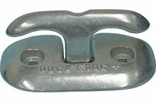 Dock Edge  Polished Aluminum Flip-Up Dock Cleat, 6-Inch