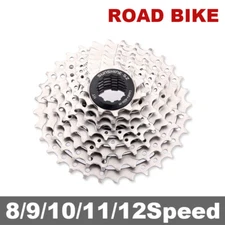 Road Bike Cassette 8 9 10 11 12 Bicycle Flywheel K7 Sprocket