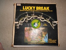 VINTAGE GABRIEL LUCKY BREAK POP GAME  1975  Black Cat