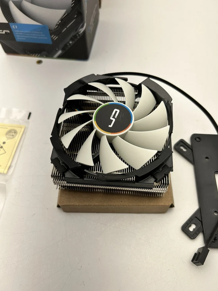 Cryorig C7 Top Flow CPU Aluminum Heatsink 47mm SFF Mini ITX Cooler Fan - Image 2 of 4