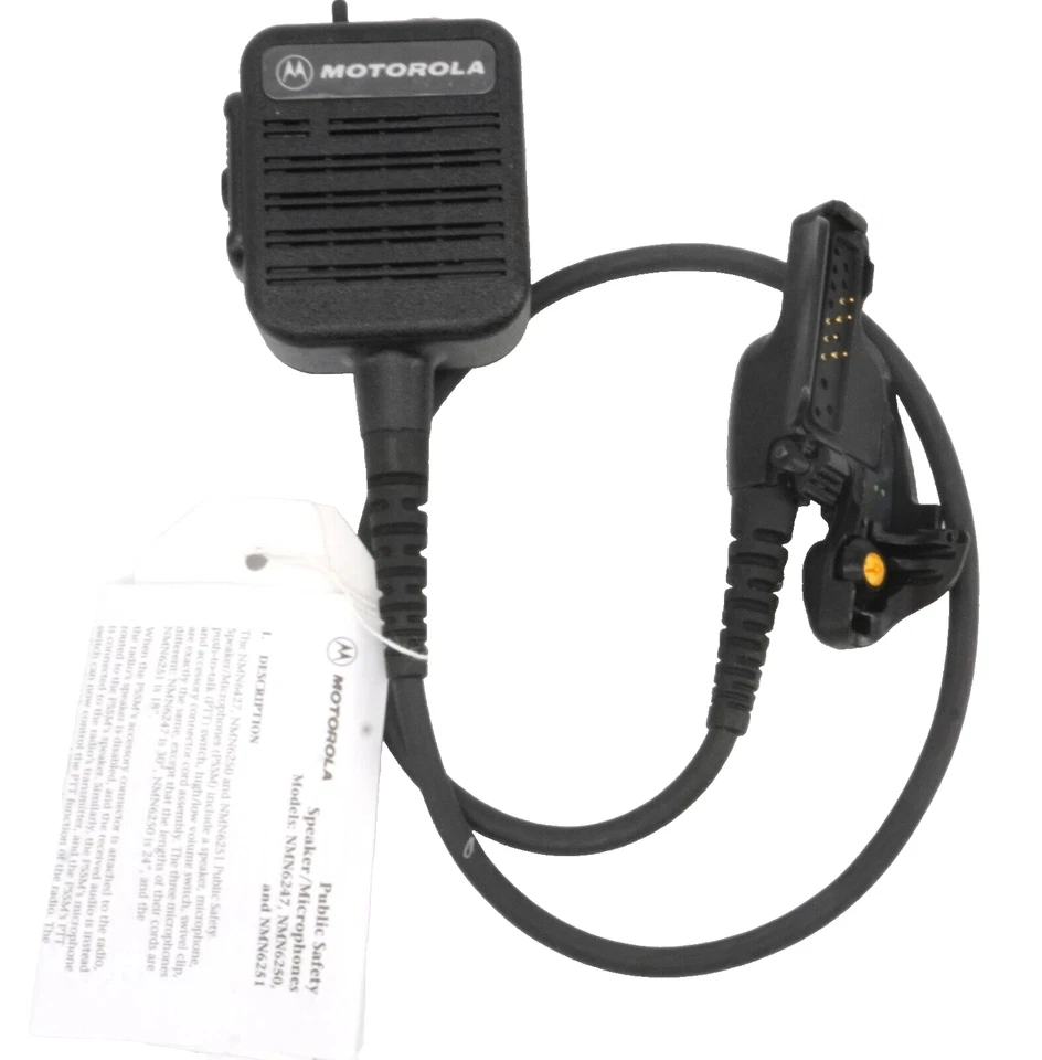 Motorola NMN6250A Radio Public Safety Microphone/Mic XTS3000 XTS5000 Radio N-1 - Image 2 of 4