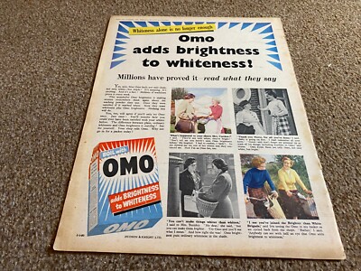 PPOBK31 ADVERT 14X11 OMO WASHING POWDER