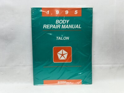1995 Eagle Talon OEM Body Repair Manual - Factory Sealed