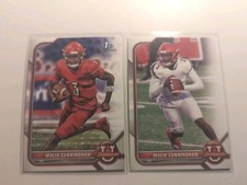 Malik Cunningham 2022 Bowman 1st Bowman AND Base - Louisville, Baltimore Ravens 