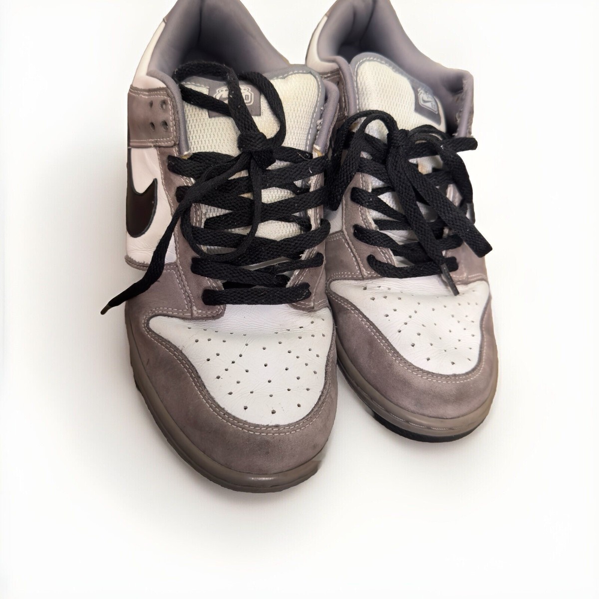 Nike Dunk NKE Low 6.0 White / Union Grey 314142-102 Mens Nike Dunk NKE Low 6.0 White / Union Grey 314142-102 Mens