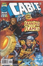 Cable Comic 37 Cover A First Print 1996 Jeph Loeb Ian Churchill Hanna Marvel .