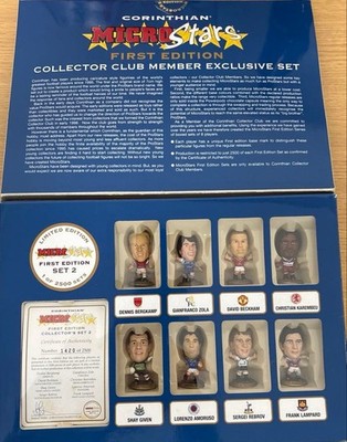 Corinthian MicroStars Collector's Set 8 figures Limited 2500 with Certificate