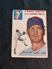 1954 Topps Frank Smith #71 - No Creases - Soft Corners - VG/EX