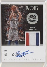 2019-20 Panini Noir Auto Prime Color 7/40 Zhaire Smith #AC-ZSM Auto 0gq0