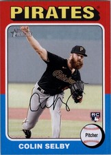2024 Topps Heritage #150 Colin Selby RC - BB