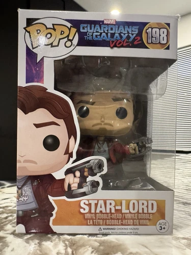 Funko Pop Marvel: Guardianes de la Galaxia Vol. 2 Star-Lord #198