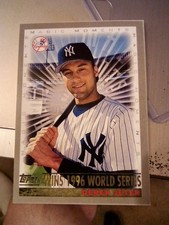 2000 Topps  Magic Moments Derek Jeter 478Wins 1998World Series NO BACK, NO 1 HAS