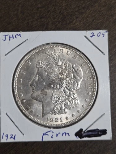 1921 Morgan 90% Silver Dollar Gem BU!!!! Super Sharp Coin! Never Cleaned!