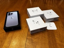iPhone And AirPods Empty Boxes