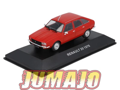 BJ21 VOITURE 1/43 JUMAJO RENAULT 20 1976 ROUGE - Photo 1/4