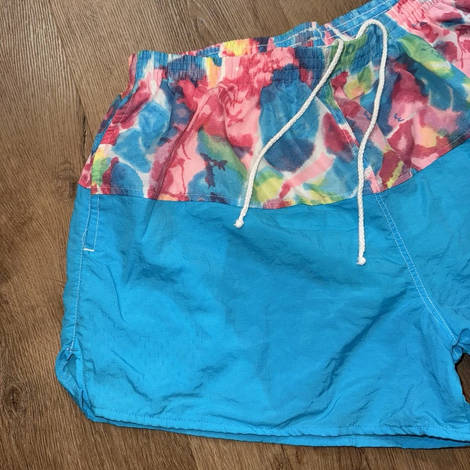 Bañador Arena Pantalones Cortos Para Hombres Pequeño Atlético Voleibol Gimnasio Nylon De Colección Nuevo de Lote Antiguo Foto 3 de 4