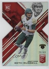 2017 Panini Elite Draft Picks Status Red Die-Cut 20/49 Seth Russell #181 6o3