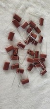  30 ILLINOIS CAPACITOR 0.1uf 400v Radial Lead Film Capacitor NOS