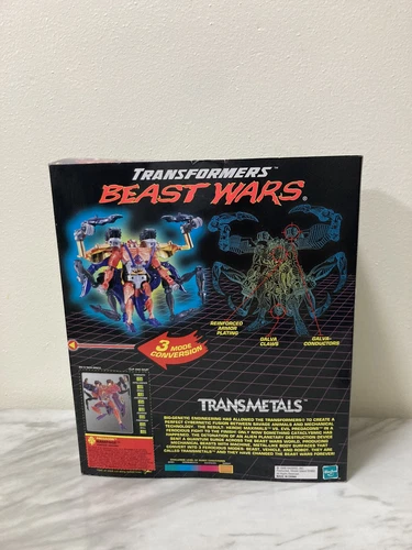 Transformers Beast Wars Transmetals Rampage Box & Instructions ONLY - Picture 3 of 6