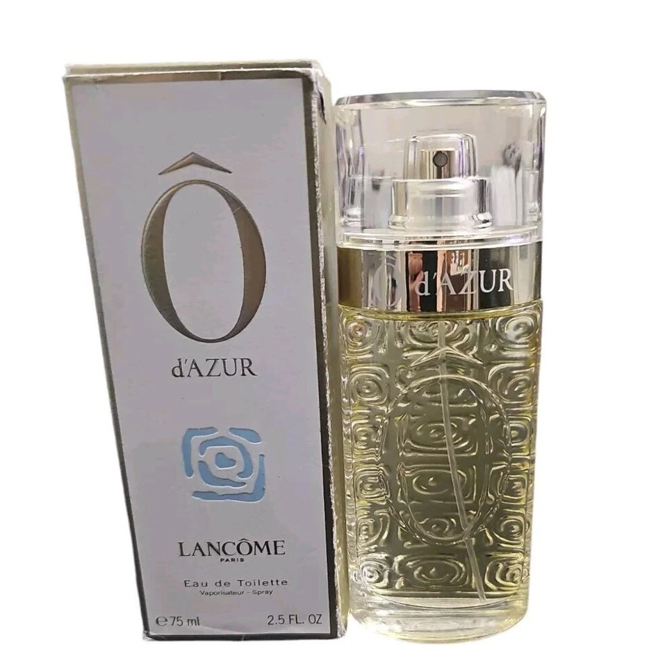 LANCOME Ô d'Azur Eau De Toilette, 2,5 OZ NUEVO EN CAJA sin sellado RDA Foto 3 de 4