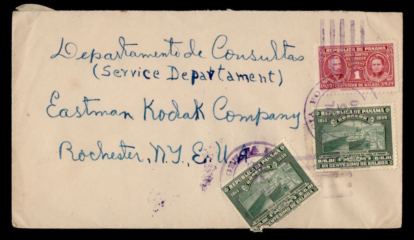 DR WHO 1940 PANAMA TO USA M75608