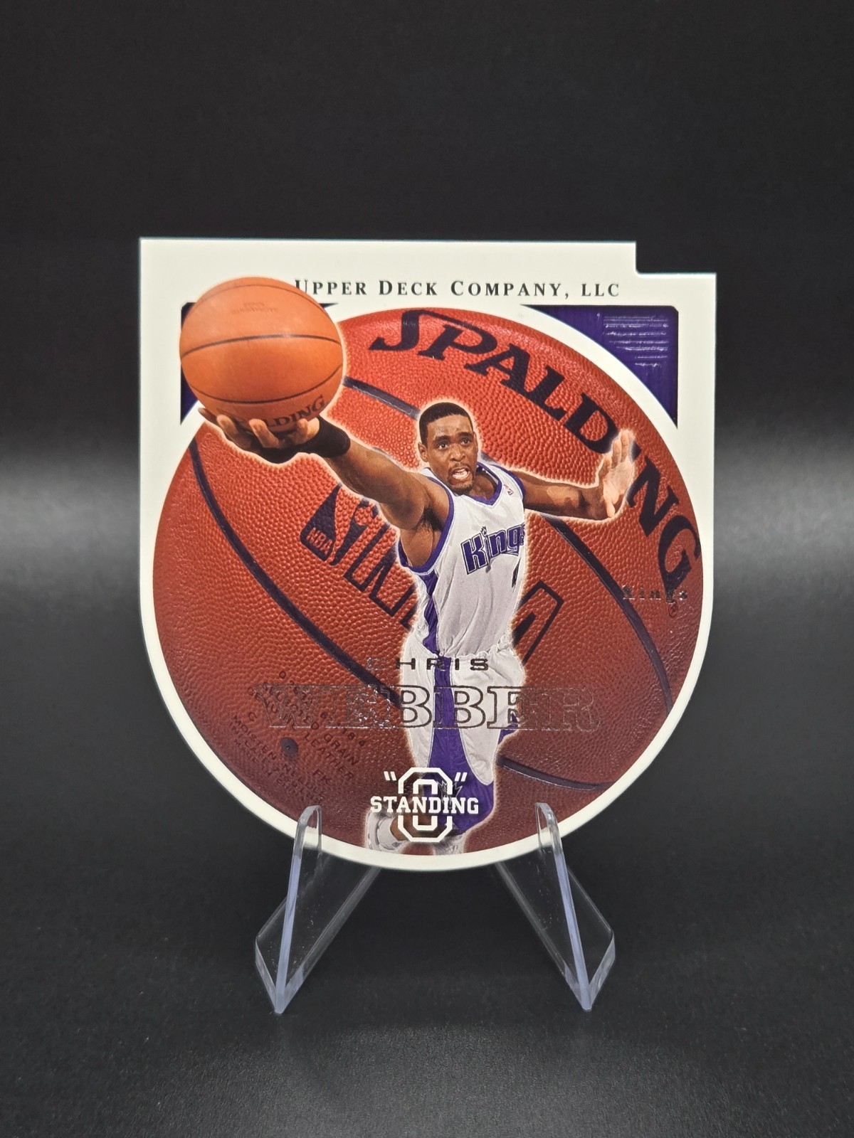 2003-04 Upper Deck Standing O Die Cuts/Embossed #67 Chris Webber! Kings
